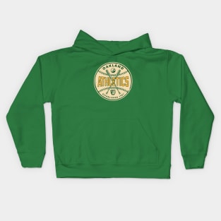 Classic Oakland A's by Buck Tee Originals Kids Hoodie